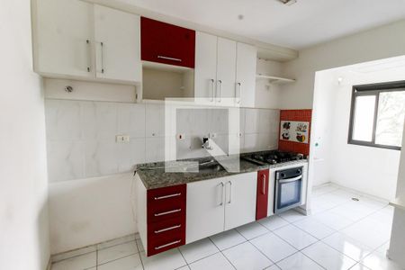 Cozinha de apartamento à venda com 2 quartos, 72m² em Chácara Agrindus, Taboão da Serra
