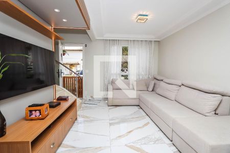 Sala de casa de condomínio à venda com 3 quartos, 127m² em Jardim São Luís, São Paulo