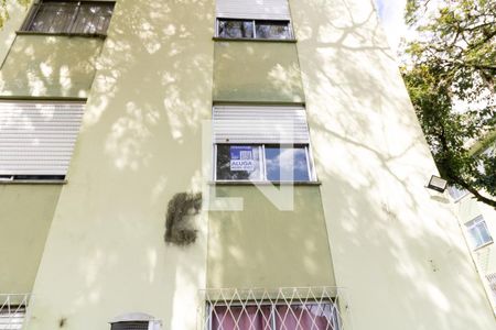 Fachada do bloco de apartamento para alugar com 2 quartos, 50m² em Vila Nova, Porto Alegre