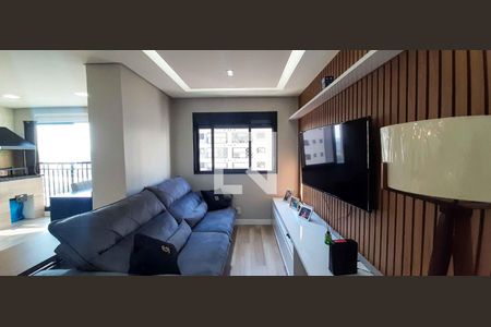 Sala de apartamento para alugar com 1 quarto, 60m² em Continental, Osasco