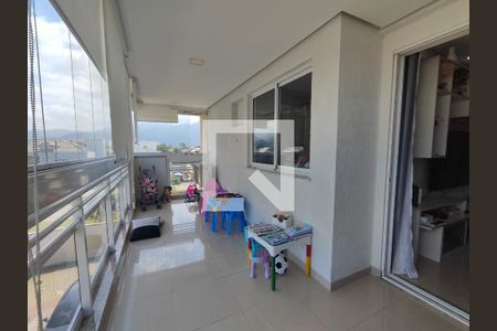 Varanda de apartamento à venda com 3 quartos, 172m² em Recreio dos Bandeirantes, Rio de Janeiro