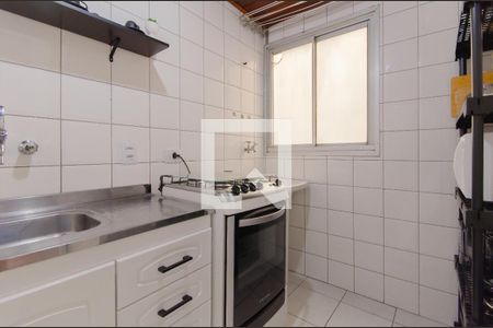 Cozinha e Área de Serviço de kitnet/studio para alugar com 1 quarto, 32m² em Vila Mariana, São Paulo