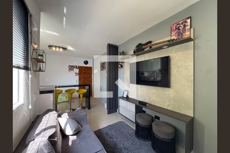 Sala de apartamento à venda com 2 quartos, 108m² em Parque Oratório, Santo André