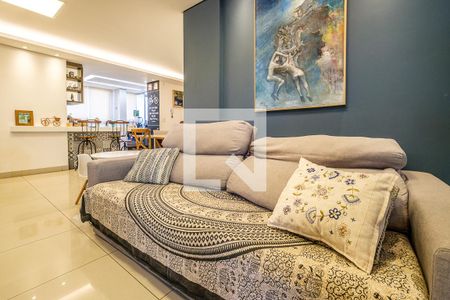 Sala de apartamento à venda com 3 quartos, 100m² em Serra, Belo Horizonte