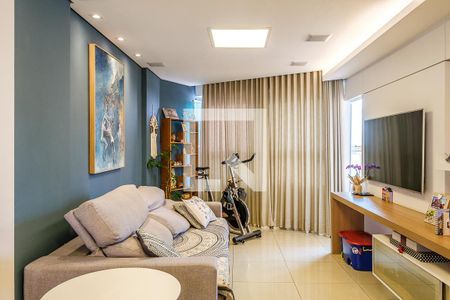 Sala de apartamento à venda com 3 quartos, 100m² em Serra, Belo Horizonte