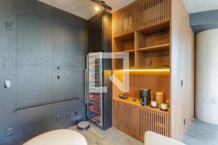 Sala de apartamento para alugar com 1 quarto, 62m² em Vila Nova Conceição, São Paulo