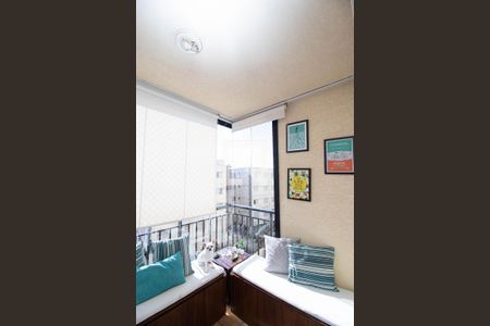 Varanda da Sala de apartamento à venda com 2 quartos, 60m² em Picanço, Guarulhos