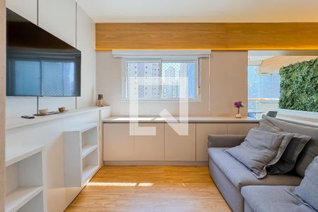 Sala de apartamento à venda com 1 quarto, 65m² em Vila Mariana, São Paulo