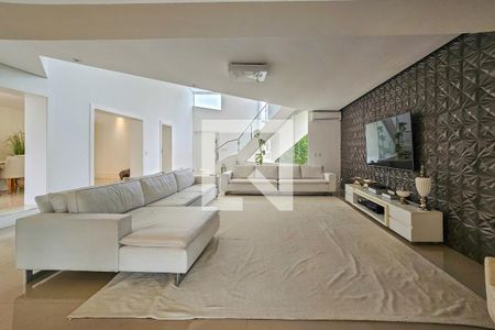 Sala de casa de condomínio para alugar com 5 quartos, 1000m² em Jardim Acapulco, Guarujá