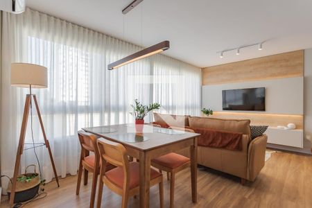 Sala de apartamento à venda com 1 quarto, 54m² em Passo D’areia, Porto Alegre