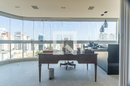 Varanda Gourmet de apartamento à venda com 2 quartos, 120m² em Vila Olímpia, São Paulo
