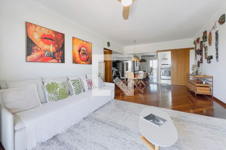 Sala de apartamento para alugar com 3 quartos, 130m² em Jardim Apolo, São José dos Campos