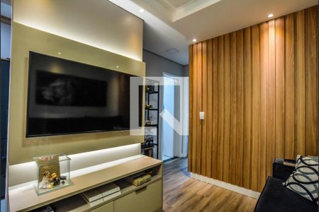 Sala de apartamento à venda com 2 quartos, 63m² em Parque Capuava, Santo André