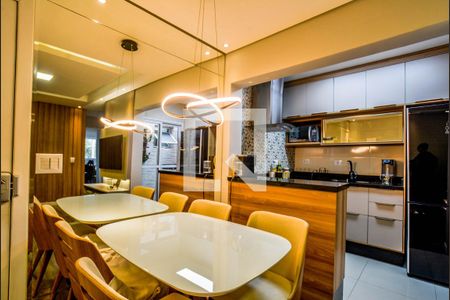 Sala de apartamento à venda com 2 quartos, 63m² em Parque Capuava, Santo André