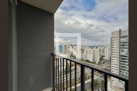 Sacada de apartamento à venda com 1 quarto, 27m² em Campo Belo, São Paulo