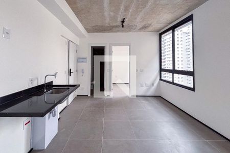 Sala/Cozinha de apartamento à venda com 2 quartos, 35m² em Cerqueira César, São Paulo