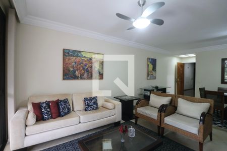 Sala de apartamento para alugar com 4 quartos, 230m² em Centro, Guarujá