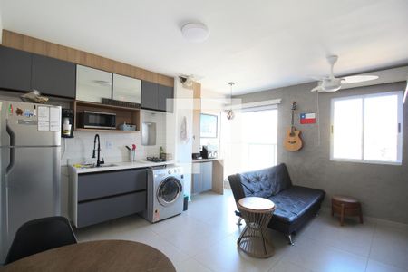 Sala/Cozinha de apartamento para alugar com 1 quarto, 30m² em Jardim Monte Kemel, São Paulo