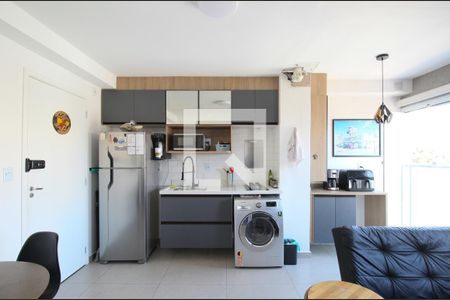 Sala/Cozinha de apartamento para alugar com 1 quarto, 30m² em Jardim Monte Kemel, São Paulo
