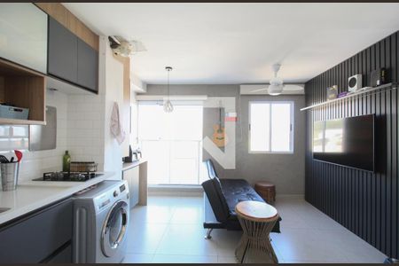 Sala/Cozinha de apartamento para alugar com 1 quarto, 30m² em Jardim Monte Kemel, São Paulo