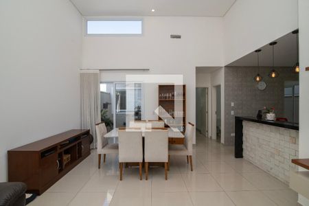 Sala de casa de condomínio para alugar com 3 quartos, 147m² em Jardim de Mônaco, Hortolândia