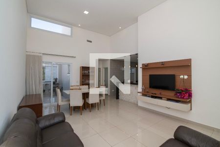 Sala de casa de condomínio para alugar com 3 quartos, 147m² em Jardim de Mônaco, Hortolândia