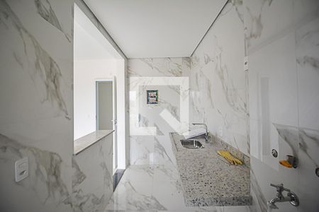 Cozinha e Área de Serviço de apartamento à venda com 2 quartos, 55m² em Paulicéia, São Bernardo do Campo