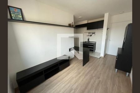 Sala/Cozinha de apartamento à venda com 2 quartos, 33m² em Americanópolis, São Paulo