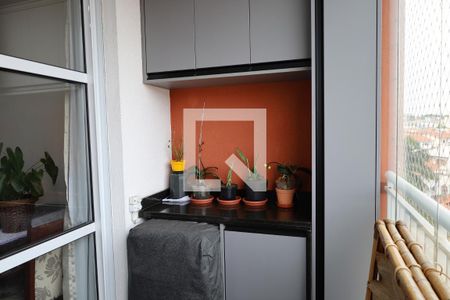 Varanda da Sala de apartamento à venda com 3 quartos, 70m² em Jardim Prudência, São Paulo