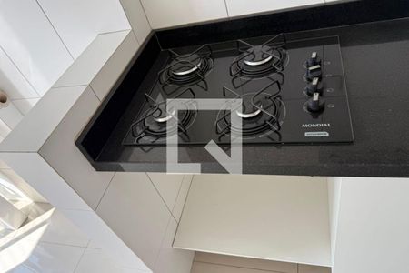 Cozinha de apartamento para alugar com 2 quartos, 100m² em Vila Matias, Santos