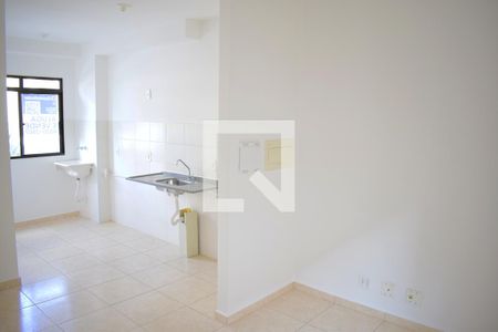 Sala/Cozinha de apartamento para alugar com 2 quartos, 43m² em Recanto das Palmeiras, Ribeirão Preto