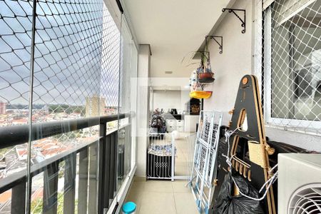 Varanda de apartamento à venda com 3 quartos, 107m² em Vila Guarani (zona Sul), São Paulo