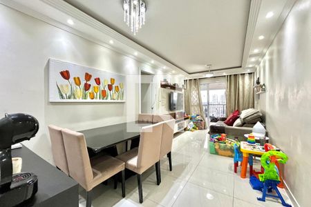 Sala de apartamento à venda com 3 quartos, 107m² em Vila Guarani (zona Sul), São Paulo