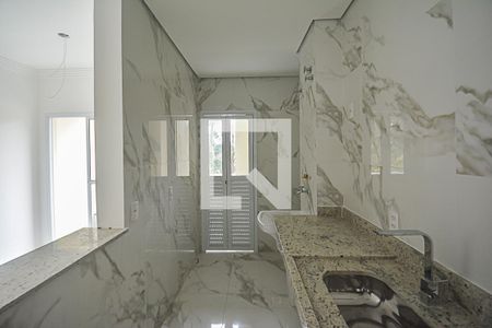 Cozinha e Área de Serviço de apartamento à venda com 2 quartos, 64m² em Paulicéia, São Bernardo do Campo