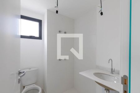 Banheiro de kitnet/studio à venda com 1 quarto, 25m² em República, São Paulo