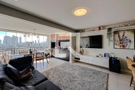 Sala de apartamento à venda com 3 quartos, 86m² em Alto da Mooca, São Paulo
