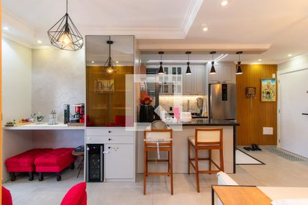 Sala de apartamento à venda com 3 quartos, 78m² em Jardim Independência (são Paulo), São Paulo