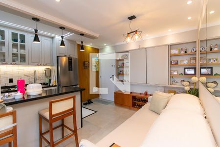 Sala de apartamento à venda com 3 quartos, 78m² em Jardim Independência (são Paulo), São Paulo