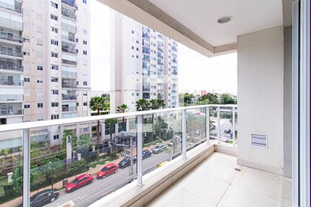 Varanda de apartamento para alugar com 2 quartos, 55m² em Lapa, São Paulo