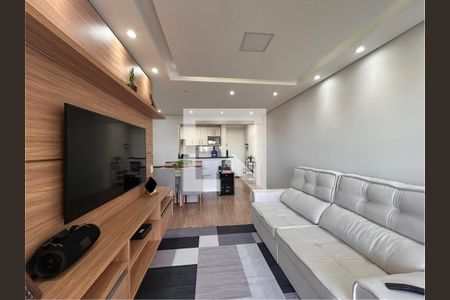 Sala de apartamento para alugar com 3 quartos, 81m² em Vila Amélia, São Paulo
