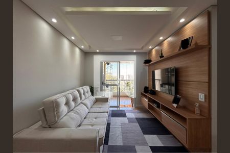 Sala de apartamento para alugar com 3 quartos, 81m² em Vila Amélia, São Paulo