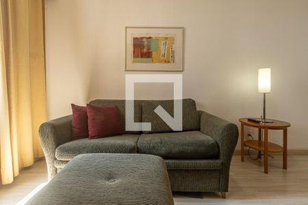 Sala de apartamento à venda com 1 quarto, 31m² em Indianópolis, São Paulo