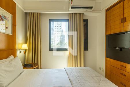 Suíte 1 de apartamento à venda com 1 quarto, 31m² em Indianópolis, São Paulo