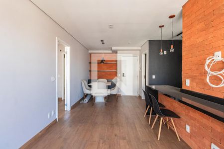 Sala de apartamento à venda com 1 quarto, 52m² em Alphaville Industrial, Barueri