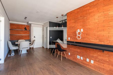 Sala de apartamento à venda com 1 quarto, 52m² em Alphaville Industrial, Barueri