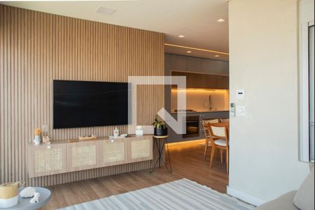 Sala de apartamento para alugar com 2 quartos, 70m² em Vila Clementino, São Paulo
