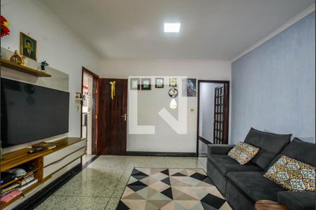 Sala de casa à venda com 3 quartos, 150m² em Vila Bela Vista, Santo André