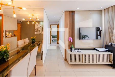 Sala de apartamento à venda com 3 quartos, 154m² em Monsenhor Messias, Belo Horizonte