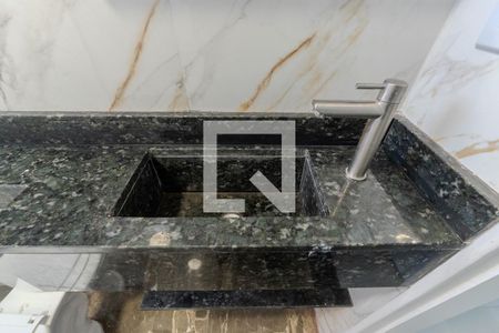 Banheiro Social de apartamento para alugar com 1 quarto, 27m² em Bela Vista, São Paulo