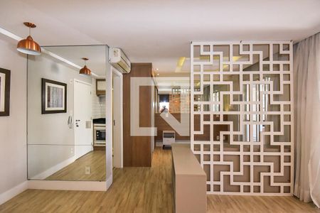 Sala de apartamento à venda com 1 quarto, 40m² em Panamby, São Paulo